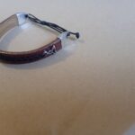 pulsera cuero - trisquel